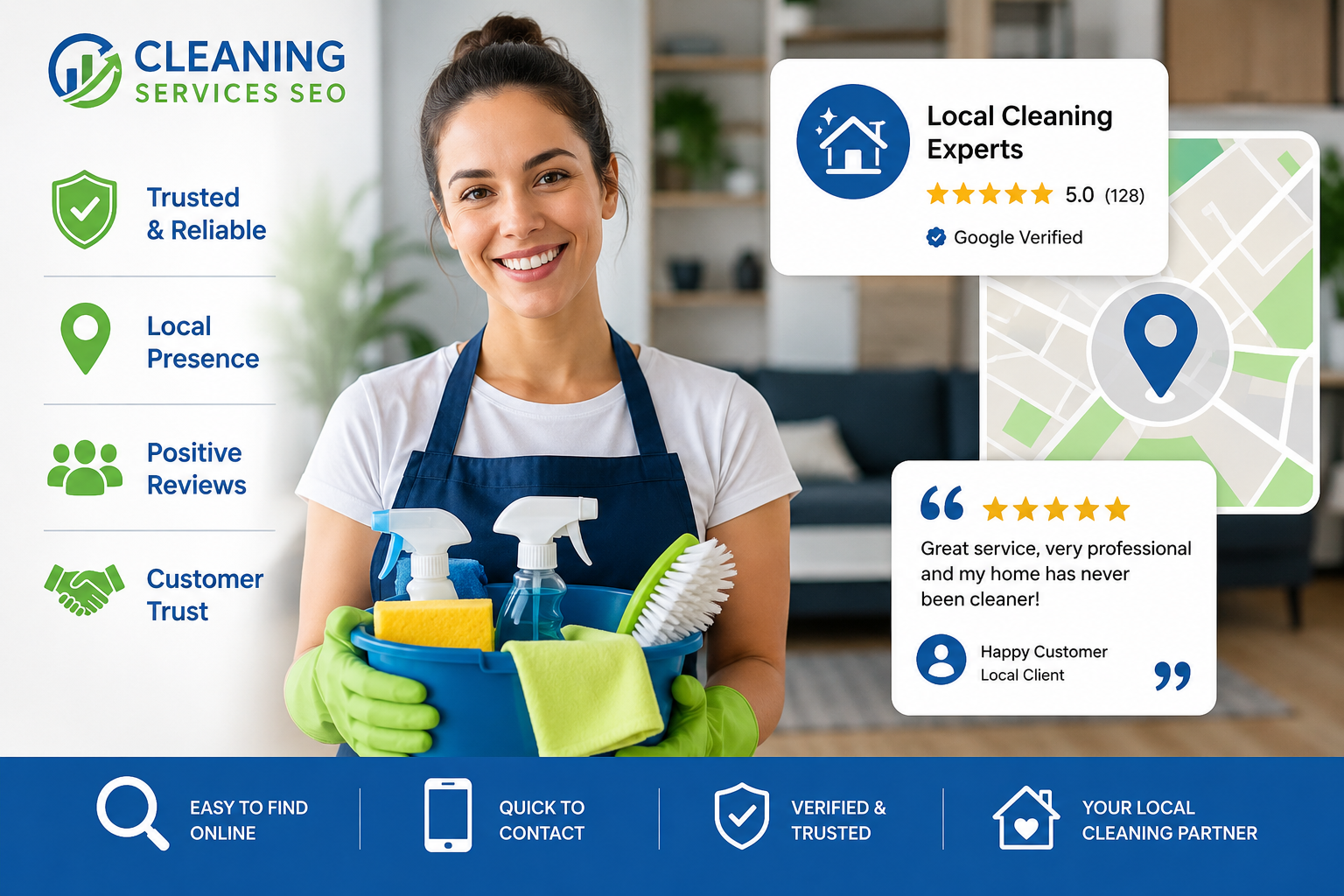 How Cleaning SEO Services Build Trust With Local Customers